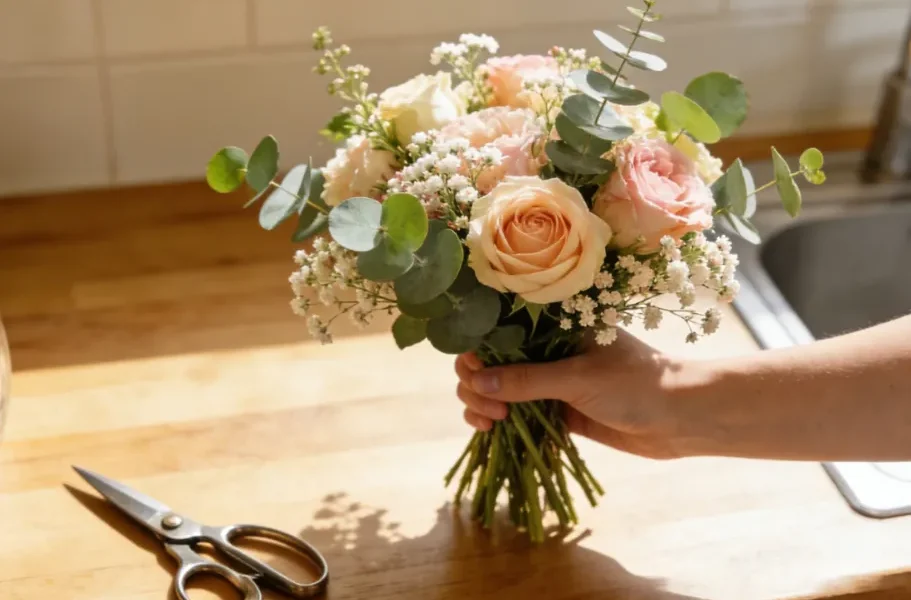 How to Make a Professional Flower Bouquet at Home: A Step-by-Step Guide for Stunning, Budget-Friendly Blooms