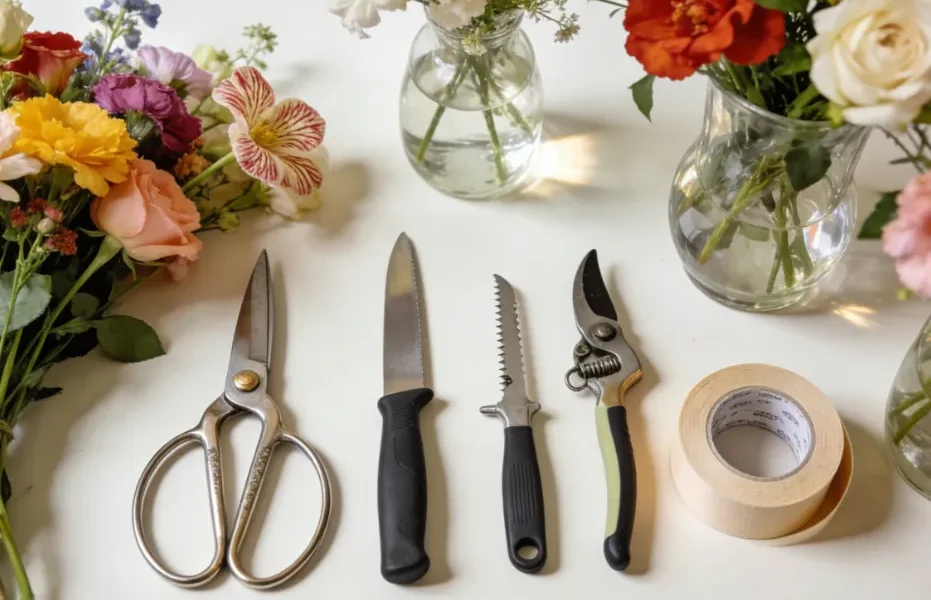 Essential Floral Tools & Supplies for Beginners: Start Your Flower Arranging Journey Like a Pro